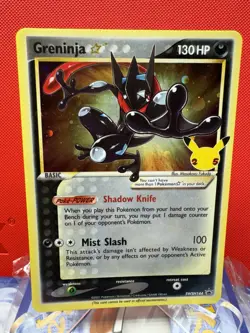 Pokemon Greninja Gold Star | nm SWSH144 Holo Celebrations #429 - Image 1