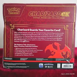 Pokemon TCG Charizard EX Super-Premium Collection Box Open Box - Image 3