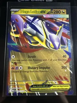 2025 POKEMON MEGA EVOLUTION MEGA LATIAS EX 100/132 DOUBLE RARE - Image 1