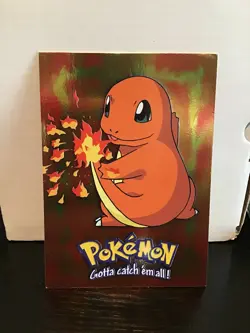 Pokemon Vintage 1999 Holo Topps Charmander E4 of 12 #04 - Image 1