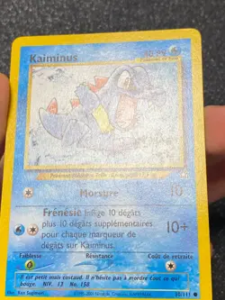 CARTE POKEMON KAIMINUS 80/111 COMMUNE NEO GENESIS - EXC+ - Image 3