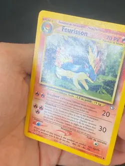 CARTE POKEMON FEURISSON 47/111 FR PEU COMMUNE NEO GENESIS - TBE+ - Image 3