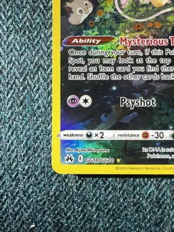 2023 POKEMON SWSH CROWN ZENITH GALARIAN GALLERY #GG10 MEW - NM - Image 4