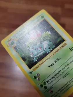 MP Pokemon TCG 1st Edition Shadowless Ivysaur Base Set 30/102 Regular - Image 2