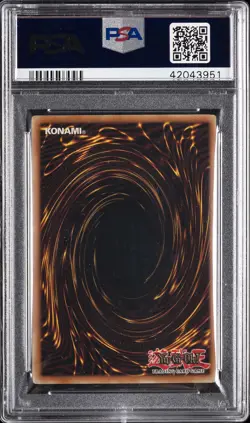 2003 YU-GI-OH! MFC-MAGICIAN'S FORCE #000 DARK MAGICIAN GIRL PSA 10 - Image 2