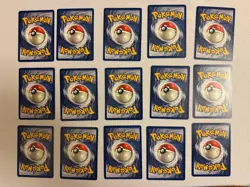 1999 Pokemon - All 1st Edition Non-Holo Rares - Fossil Set 15 Card Lot - WOTC - Image 2