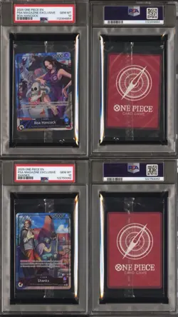 Boa & Shanks One Piece Card Magazine Exclusive Plastic Cello Pack 2025 PSA 10 - Image 1
