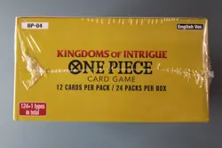 One Piece Card Game Booster Box | Kingdoms of Intrigue OP-04 | English | Sealed - Image 5