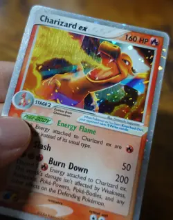 Charizard ex 105/112 Fire Red Leaf Green Holo Rare Pokemon Card LP - Image 5