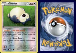 Pokemon Snorlax 58/83 Reverse Holo Rare XY Generations Card NM - Image 1