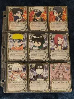 Lot of 52 Naruto Collectible Card Game - Image 5