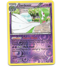 Pokemon 2012 Light Play Gardevoir 57/99 Next Destinies REVERSE Card - Image 1