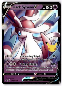 Dark Sylveon V Promo SWSH: Sword & Shield Promo Cards SWSH134 HP - Image 1