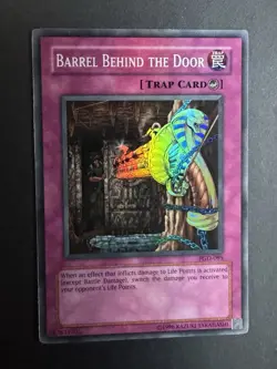 Barrel Behind The Door Trap Card YUGIOH PGD-095 Foil 78783370 LP Yugioh - Image 1
