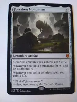Forsaken Monument - Zendikar Rising (ZNR) - 244/280 - MtG - Image 1