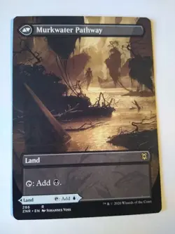 Clearwater Pathway (Borderless) - Zendikar Rising (ZNR) - #286 - MtG - Image 2