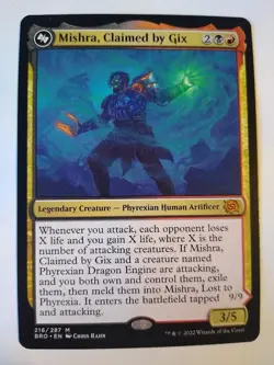 Mishra, Claimed by Gix - The Brothers' War (BRO) - 216/287 - Mythic - MtG - Image 1
