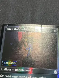 2024 Magic: The Gathering Universes Beyond: Fallout Luck Bobblehead Foil #/500 - Image 3