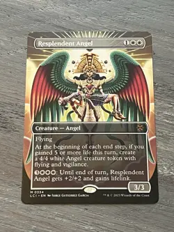Resplendent Angel (Borderless) - The Lost Caverns of Ixalan (LCI) - EN M 0334 - Image 1