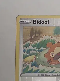 Bidoof Common Pokemon GO 059/078 NM - Image 2