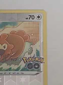 Bidoof Common Pokemon GO 059/078 NM - Image 3