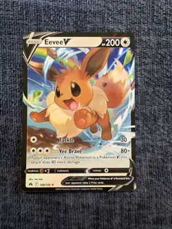 Pokemon Crown Zenith Eevee v #108/159 - Image 1