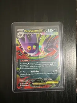 Mega Gengar EX Phantasmal Flames 056/094 Pokemon TCG Double Rare Mega Evolution - Image 1