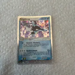NEAR MINT 2003 POKEMON EX DRAGON #92 KINGDRA EX-HOLO - Image 1