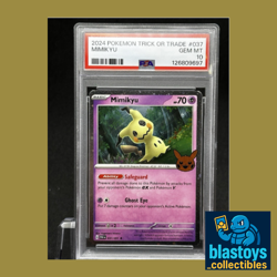 2024 POKEMON TRICK OR TRADE #037 MIMIKYU PSA 10 - Image 1