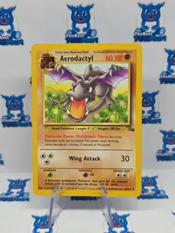 Aerodactyl Fossil 16/62 Pokemon LP - Image 1
