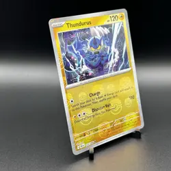 Thundurus 033/086 Masterball Black Bolt English Pokemon TCG NM - Image 2