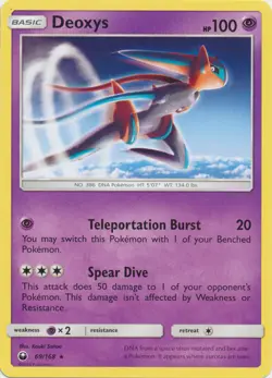 Pokemon Deoxys - 69/168 - Rare NM-Mint Celestial Storm - Image 1