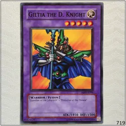 Giltia the D. Knight - MRD-E094 - Common Unlimited Yugioh - Image 1