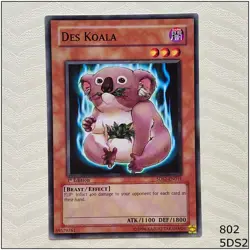 Des Koala - 5DS2-EN011 - Common 1st Edition Yugioh - Image 1