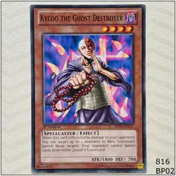 Kycoo the Ghost Destroyer - BP02-EN011 - Common 1st Edition Yugioh - Image 1