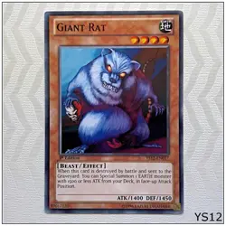 Giant Rat - YS12-EN017 - Common 1st Edition Yugioh - Image 1