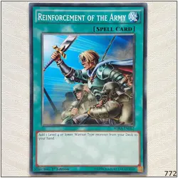 Reinforcement of the Army - WIRA-EN052 - Common 1st Edition Yugioh - Image 1