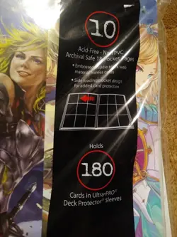 Ultra Pro 9 Pocket Force of Will Pro Binder Holds 180 Cards NEW SEALED! 2015 - Image 2