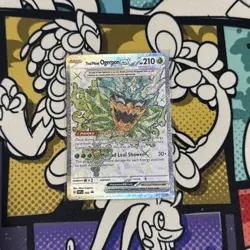 Teal Mask Ogerpon ex 166 Sv: Scarlet & Violet Promo Cards Holo - Image 1