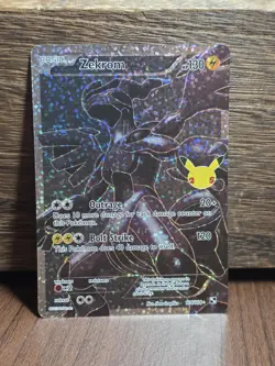 Zekrom 114/114 Celebrations: Classic Collection Holo Pokemon Card NM - Image 1