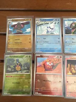 Pokemon Master Ball Pattern Lot of 8 White Flare Black Bolt Pokemon Card Game NM - Image 2
