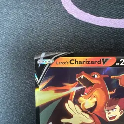 Lance's Charizard V SWSH133 SWSH: Sword & Shield Promo NM Pokemon Card TCG - Image 3