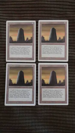 Magic: the Gathering / MtG Basalt Monolith x4 Revised - Image 1