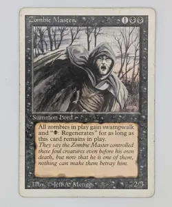Zombie Master - HP - Revised - MTG - Image 1