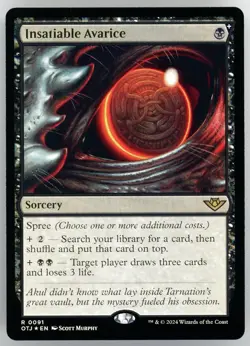 Insatiable Avarice Outlaws of Thunder Junction Foil - Image 1