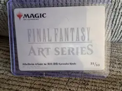 Magic: The Gathering NM Final Fantasy Art Series Nibelheim Aflame (35/53) - Image 3