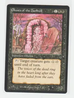 Magic the Gathering ~ MTG ~ 1x Ghosts of the Damned ~ LEGENDS ~ M/NM - Image 1