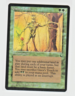 Magic the Gathering ~ MTG ~ 1x Gaea's Touch ~ M/NM ~ THE DARK - Image 1