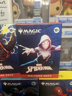 SDCC 2025 Magic The Gathering MTG x Spider-Man Complete Welcome Deck Set Of 5 - Image 3