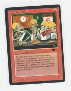 Magic the Gathering ~ MTG ~ 1x Goblin Artisans ~ M/NM ~ Antiquities - Image 1